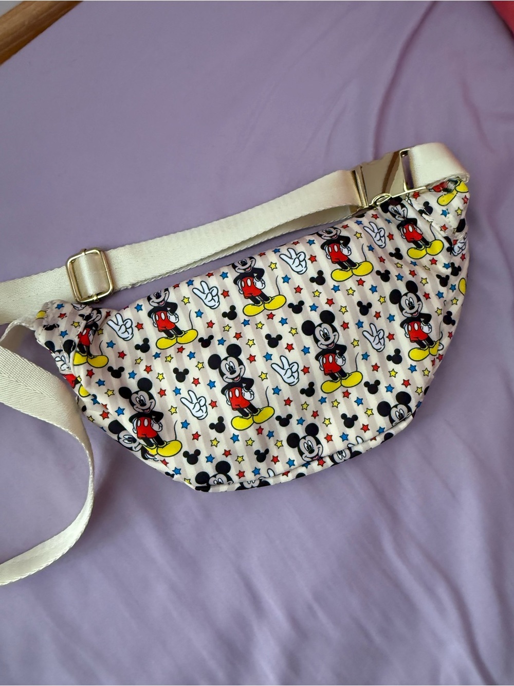 Stoney Clover Lane Disney Mickey Mouse Classic Fanny Pack - Picture 2 of 4